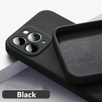 Solid Silicone Phone Case For IPhone 16 & 17