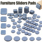 4~32pcs Furniture Leg Slider Pads Anti Scratch Easy Move Heavy Furniture Thickened Moving Pad Anti-abrasion Floor Protector Mat
