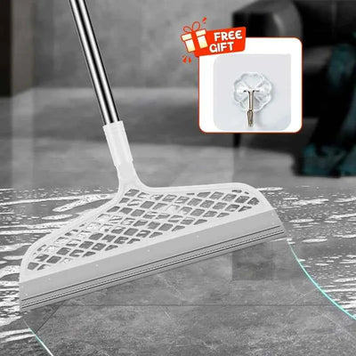 Silicone Scraper Broom Magic Wiper High Place Glass Wiper Floor Mop Household Splicing Cleaning Broom Bathroom Sweeping Water