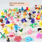 Pokemon Mini Figures Set 24–144PCS – Pikachu Anime Toy Collection