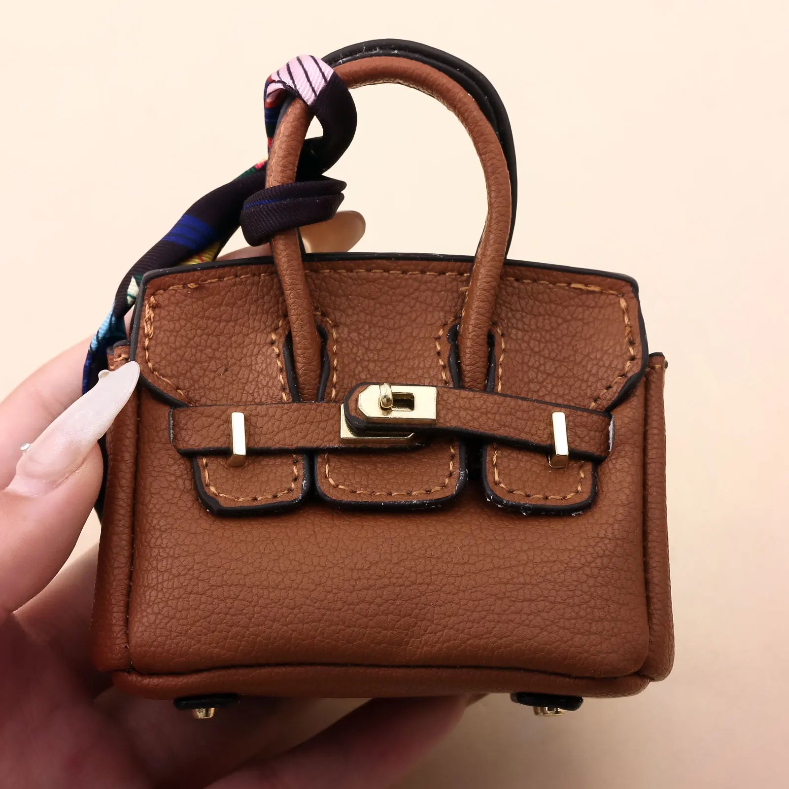 Mini Bag Pendant Small Keychain Case Accessory Family Mini Earphone Bag Accessories Pendant Key Chain Decoration Gift