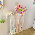 Cat Stick Wall-Mounted Mesh Storage Gag-Suitable For Pet Toys, Cat Toy Storage, Puppy Toys Storage bag without Taking Up Space