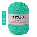Milk Sweet Soft Cotton Baby Knitting Wool Yarn Thick Yarn Fiber Velvet Yarn Hand Knitting Wool Crochet Yarn for DIY Sweater
