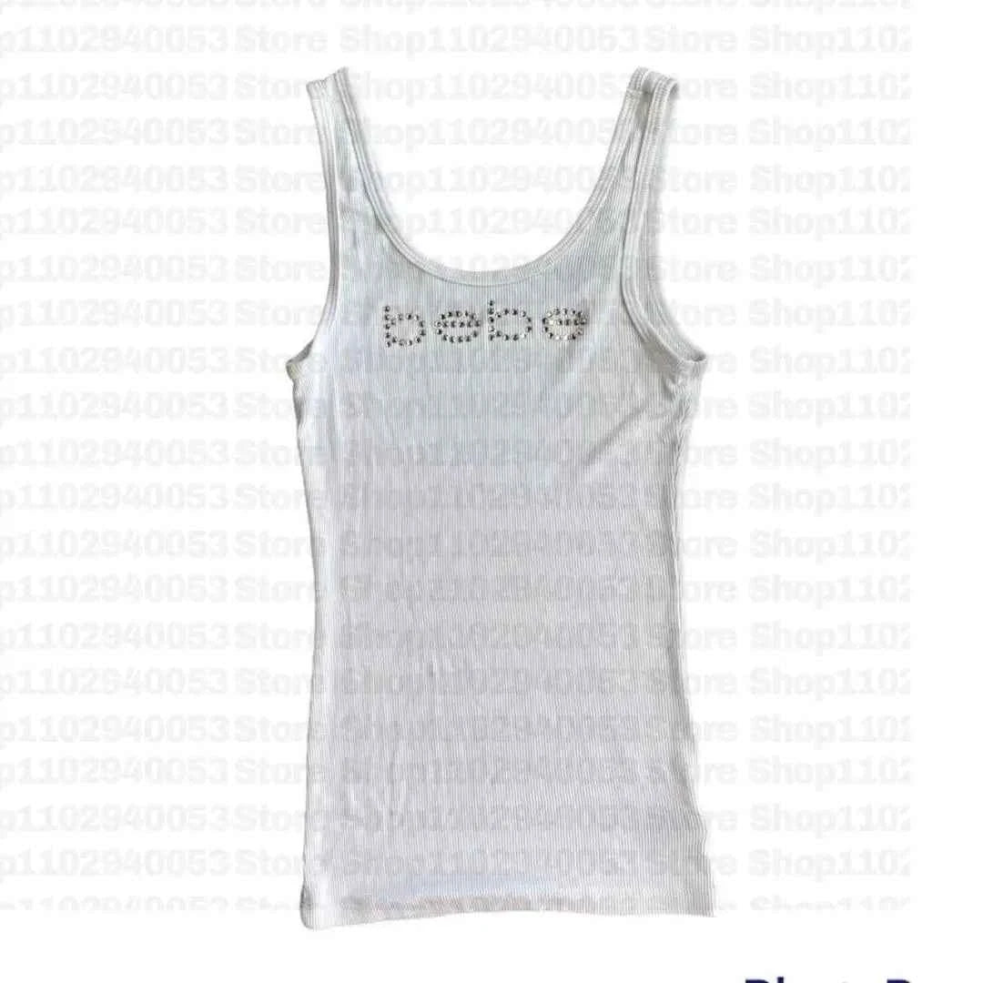 Vintage Sleeveless Tank Top Letters Summer Print Personality Crop top Sleeveless Slim Streetwear Punk Y2K Baby Tee Short Sleeve