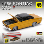 Bburago 1:64 golf Porsche 911 Shelby Raventon Mustang Lamborghini Collection Series Car Die Casting Model Gift Toy