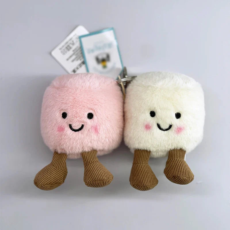 Cute Animal Plush Keychain Soft Bag Charm Collection
