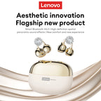 Choice Lenovo LE302 OWS Ear clip Wireless Earphones Low Latency HD Call Bluetooth Headphones HiFi Music Sport Fashion Earbuds