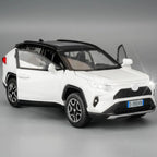 RAV4 Diecast Toy Car with Light & Sound – Alloy Model Vehicle Toy
