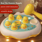 Duck/Frog/Pig Baby Toy Montessori Learning Game Educational Puzzle Gift for 12 24 Months Toddler Boy/Girl with Hammer