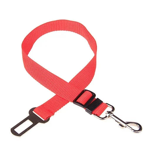 Adjustable Pet Cat Dog Car Seat Belt Pet Seat Vehicle Dog Harness Lead Clip Safety Lever Traction Dog Collars Dog Accessoires - WTN Essentials 
