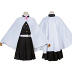 Tsuyuri Kanao Cosplay Kostuum Volwassen Kind Anime Uniform Vrouwen Kimono Haori Pruik Halloween Kleding