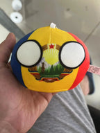 70 styles 10cm Country Ball Plush Toys Polandball Pendant Country Balls Countryball Stuffed Doll Toy Christmas Gift for Kids