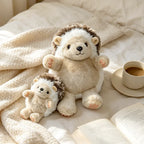 10/20/25cm Cute Hedgehog Plush Doll Soft Hedgehog Huggable Pillow Lifelike Hedgehog Pendant Doll Lovely Desktop Pet Bag Decor