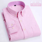 Men's long sleeve shirt Spring summer autumn winter Oxford woven slim free ironing comfortable soft casual fashion simple work