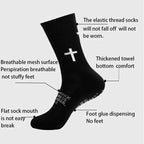 New Men Women Sports Football Socks Tube Wear-resistant Non-slip Outdoor Sports Cycling Socks Soccer Basketball Socks