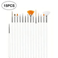 15pcs Fine Detail Paint Brush Set - Miniature Paint Brush For Detailing & Art Painting - Acrylic, Watercolor, Oil,Models