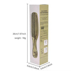 Japanese Premium Head Massager Scalp Brush Hair Massager Shampoo Brush Wet Plastic Detangling Brush Hair Cleaning Comb Rose Gold