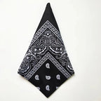 1/4/9pcs Men Women Bandana Hairband Cowboy Mens Biker Sports Headwear Wrist Hairwrap Single Sided Head Wrap Scarf Paisley