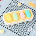 Popsicles Molds Kids Baby Cute Shapes Silicone Mini Popsicle Molds BPA Free Reusable Ice Cream Mold Popsicle Maker Homemade Set