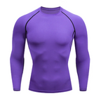 Compression Running Top Men Long Sleeve Shirt For Male Gym Clothing Quick Dry Sportswear Fitness Tee Training Workout Muscle Top