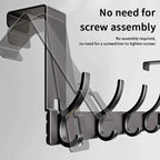 Door Hook Wall Mounted Suitable For Storage In Bedrooms And Bathrooms Easy To Install No Need For Drilling Holes