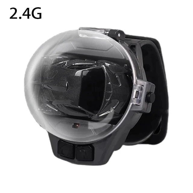 Children Mini RC Car Watch Toys With LED Lights 2.4G Watch Rabbit Dog Crab Racing  RC Car Girls Boys Birthday Gift Toys