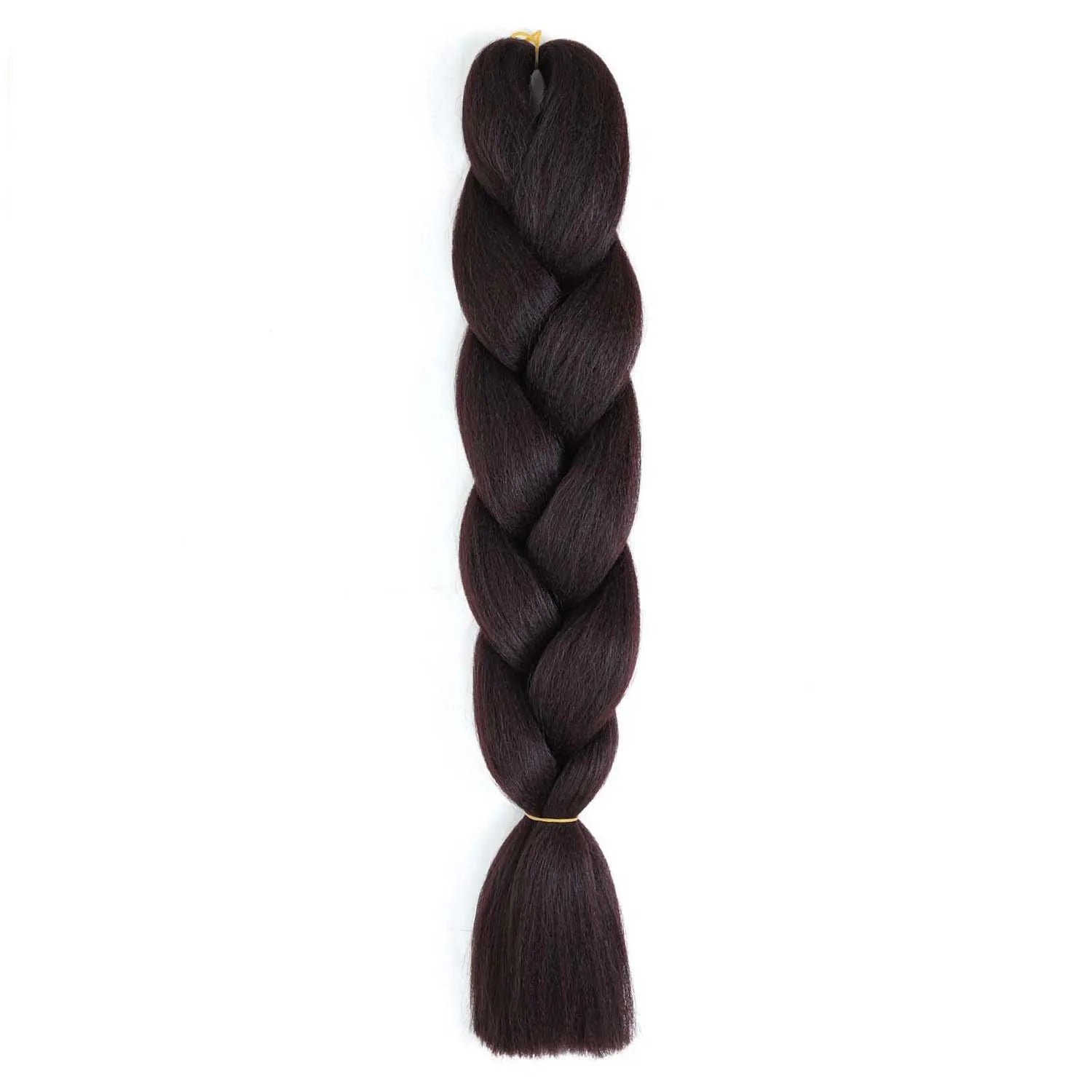 Synthetic 24inch Long Purple Braiding Hair Extensions for Braids Ru mi Braiding Hair for Stage Party Cosplay,Multi-colored Braid