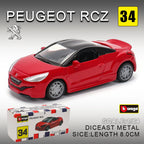 Bburago 1:64 golf Porsche 911 Shelby Raventon Mustang Lamborghini Collection Series Car Die Casting Model Gift Toy