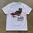 Domo Cute Cartoon Letter Print T-Shirt Y2K Harajuku Hip Hop Gothic Streetwear Oversized Unisex Couple Tee Casual Loose Fit Top