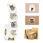 100pcs/500pcs Cartoon Meme Cat Stickers For School Reward Stickers Classroom Decor Encouragement Sticker For Student Teacher