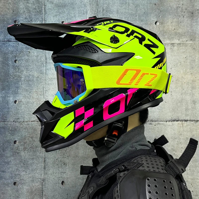 Motorcycle helmet motorcross off-road helmets ATV Dirtbike downhill racing helmet DOT capacete