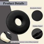 Ear Piercing Pillow for Side Sleepers, CNH and Ear Pain Ear Inflammation，with an Ear Hole Sleeping Pillow, Ear Guard Pillow