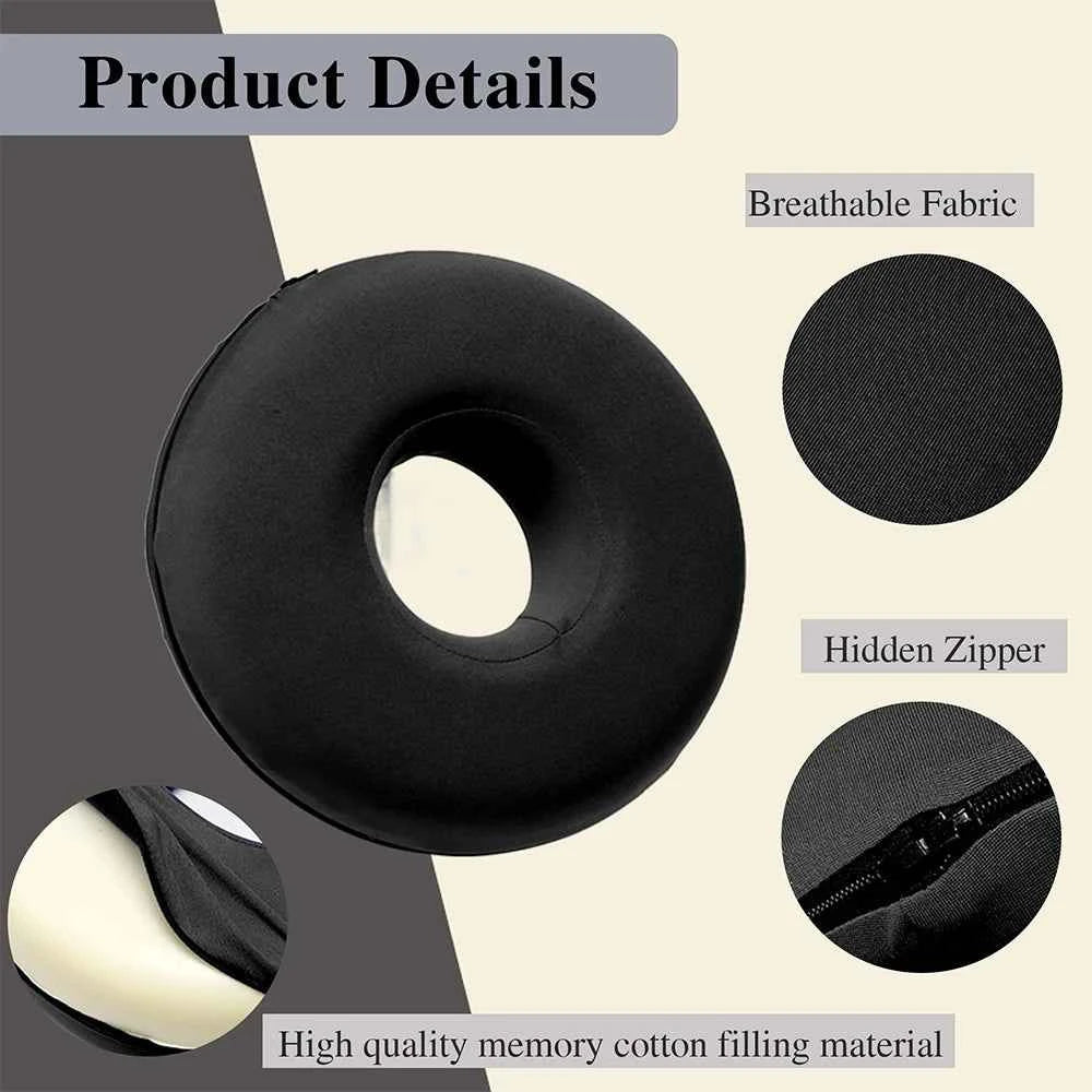 Ear Piercing Pillow for Side Sleepers, CNH and Ear Pain Ear Inflammation，with an Ear Hole Sleeping Pillow, Ear Guard Pillow