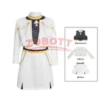 Kids K-Pop Demon Hunters Zoey Rumi Mira Costume Fancy Dress Cosplay Virtual Idol Movie Cosplay for Girls' Kids Halloween Carniva
