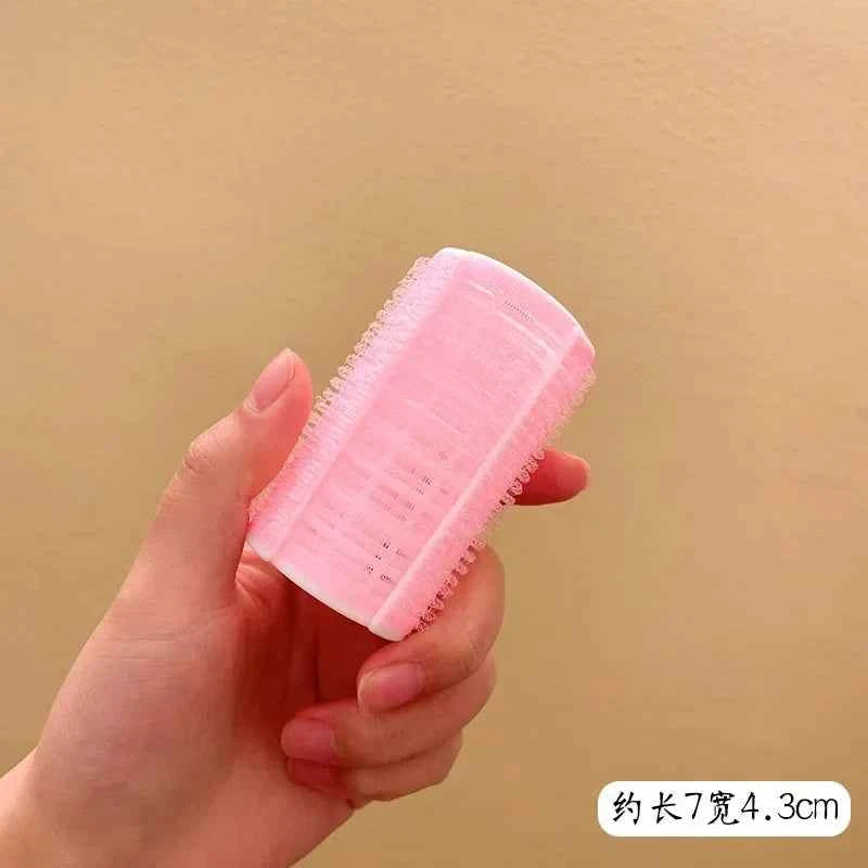 S/M/L Lazy Hair Rollers Hair Curlers Air Bangs Curling Rollers Plastic Self-adhesive Hair Curling Hairdressing Styling DIY Tool