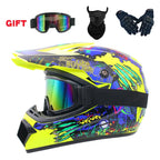 Full Face Motorcycle Helmet Off-road Motorbike Free Shipping Send 3 Gifts Downhill AM DH Cross Capacete Motocross Casco helmets