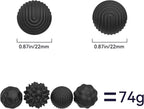 Silicone Magnetic Sensory Balls Fidget Toy Worry Balls Autism Calming Fidgeting Toy Kid Adults Anxiety Relief Stress Sensory Toy
