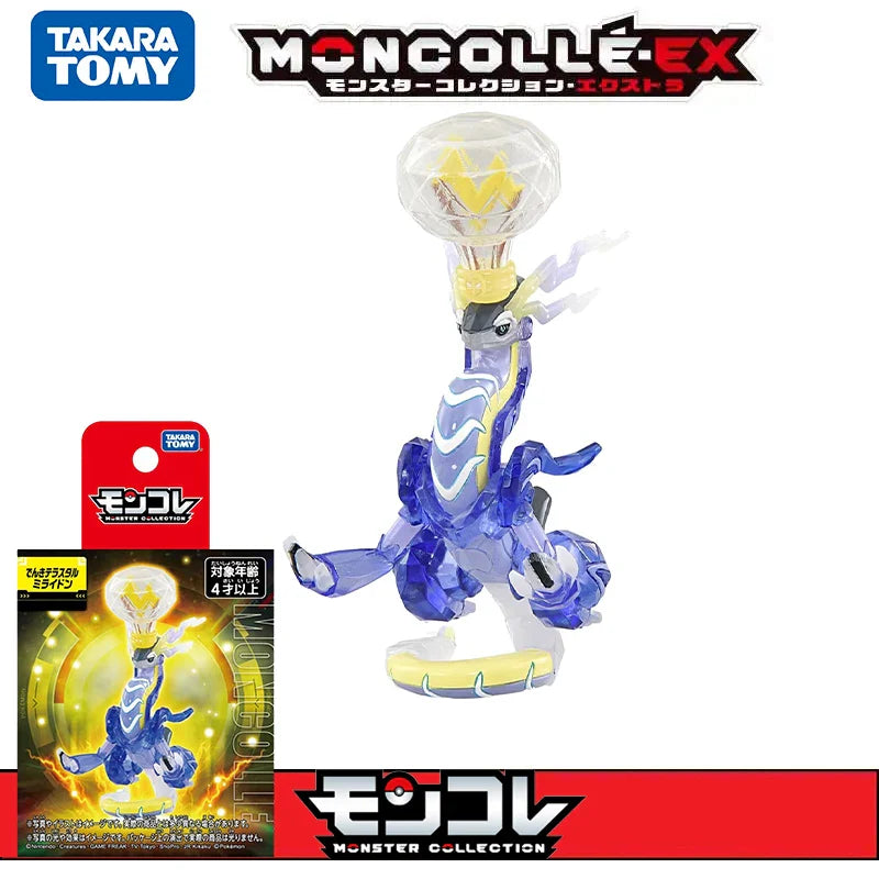 Original Pokemon Figures Shiny 50% Forme Zygarde Mega Rayquaza Terapagos Terastal Form Gigantamax Charizard ML Collection Model
