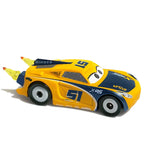 Disney Pixar Cars Piston Cup Racer Lightning McQueen Plated Version Magenta Color Alloy Diecast Model Toy Cars Children's Gift