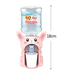 Kids Mini Dual Water Dispenser Toy Cute Water Juice Milk Drinking Fountain Simulation Kitchen Toys for Boys Girls Gift