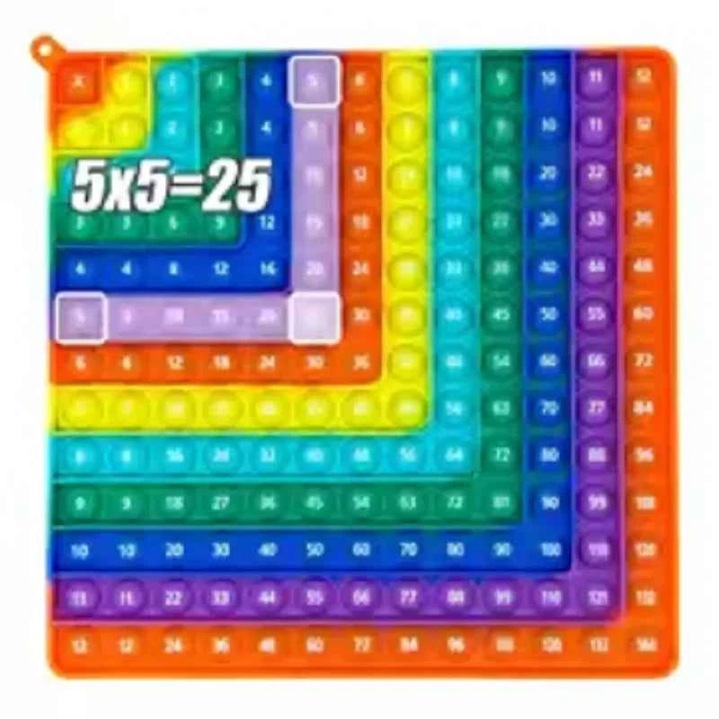 Multiplication Practice Math Games, 12x12 Times Table Learning Activity Board Games, Mathematics Teaching Toys Stationery Gifts