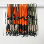 1pcs/2pcs/6pcs Hand Woven Umbrella Rope Outdoor Keychain Wrist Rope Outdoor External Buckle Car Key Hanging Rope