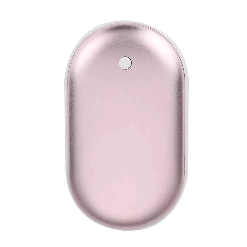 Ultra thin double-sided heating hand warmer with one click switch to 3 temperature levels, versatile for hand and abdominal warm