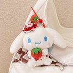 Sanrio Hello Kitty & Kuromi Plush Keychain Bag Charm