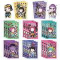24PCS Cute Make a Face Stickers DIY Handicrafts Waterproof Puzzle Reward Stationery Stickers-K-pop