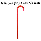50cm Dance Cane Crutch Walking Stick Halloween Trick Party Magician Wand for Jazz Belly Dancing Performance Photography Props
