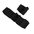 Punk Stripe Fingerless Gloves for Women & Men – Long Knitted Arm Warmers, Elastic Winter Cuffs, Hip-Hop Elbow Mittens for Outdoor & Streetwear