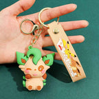 Eevee Plush Keychain Eeveelutions Bag Charm for Pokemon Fans