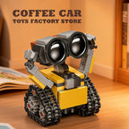 Space Mini Robot MOC Building Bricks Toys 217Pcs Tracked Bot Model Classic Movie Sci-Fi Blocks Dolls Kids Adult Christmas Gifts