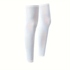 Summer Sun Protection Leg Cover High Elastic Breathable Quick-Drying Silicone Anti-Slip Cycling Leg Cover Sun Protection Running